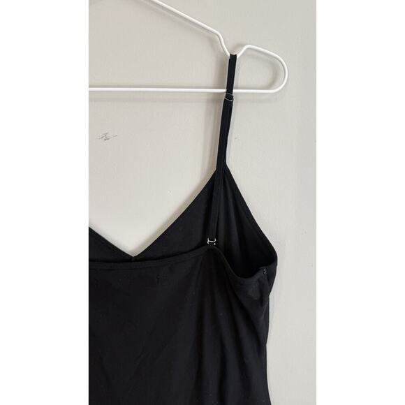 AllSaints Adjustable 80s Mini Spaghetti Strap dress Black US Size 10 X 1213 - Picture 5 of 9